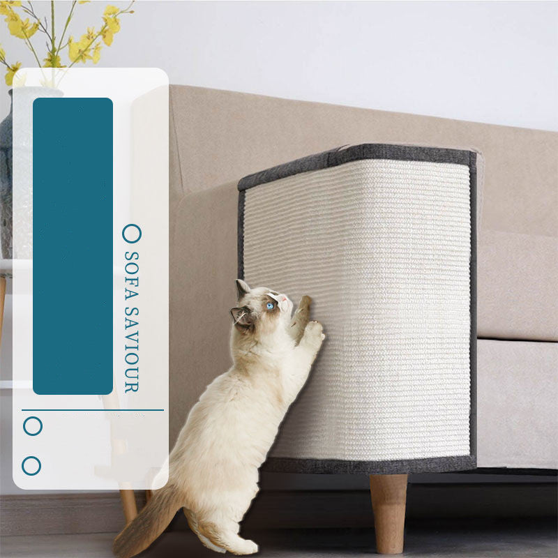 Sisal Cat Scratch Pad - Furniture Protector for Sofas and Chairs