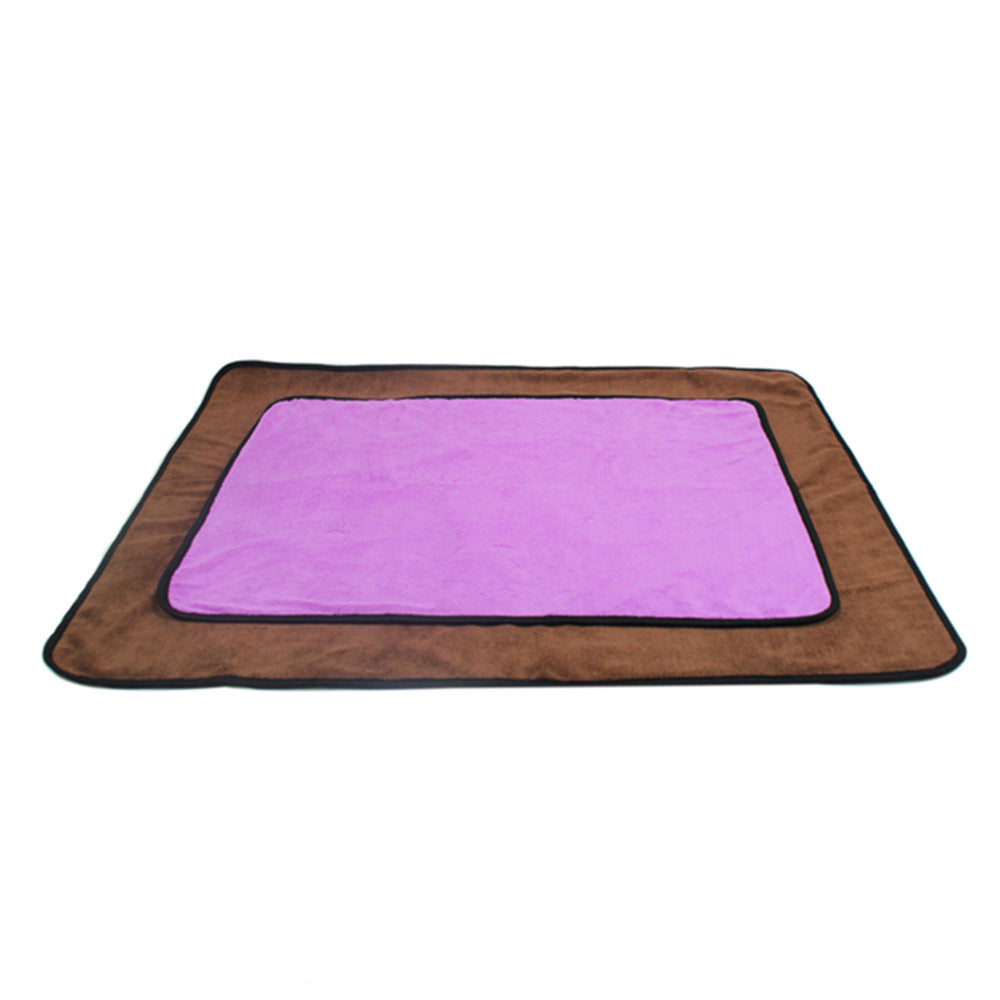 Washable Waterproof Pet Mat - Reusable Puppy Pad for Dogs