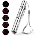 Interactive Laser Pointer Cat Toy - USB Rechargeable with 5 Light Patterns