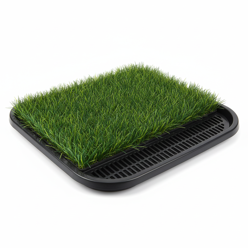 Indoor Dog Potty Training Grass Mat - Artificial Lawn Pad